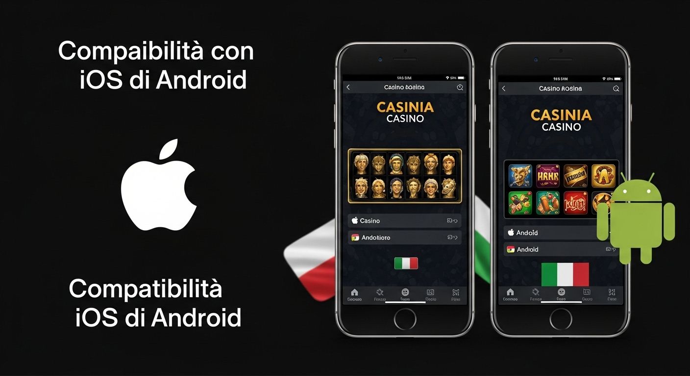 Compatibilità con iOS e Android casino app