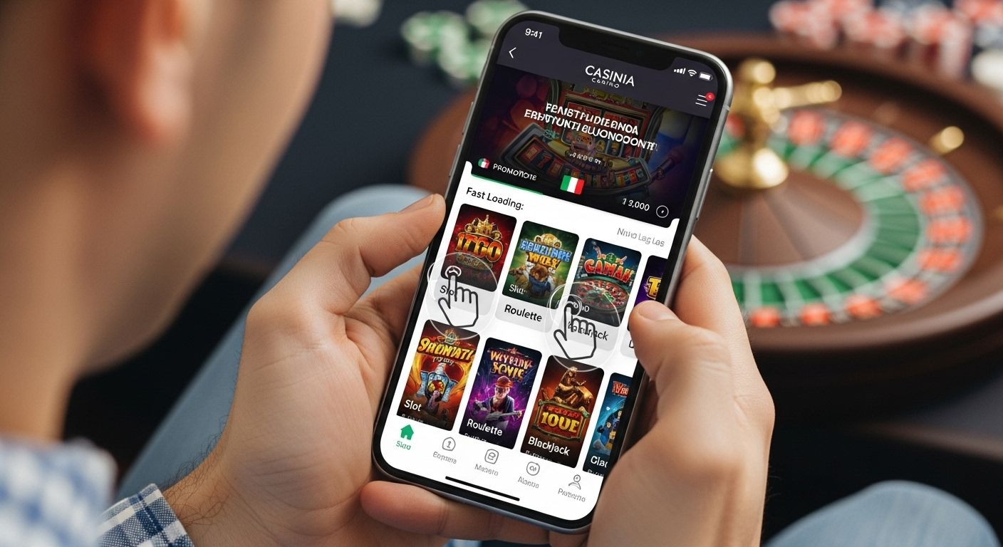 Esperienza utente casino app Android